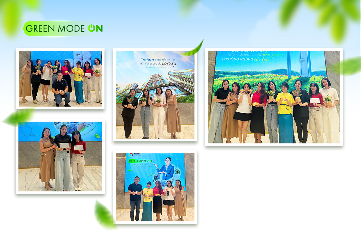 GREEN MODE: ON – Khi những “góc xanh” lan tỏa năng lượng tích cực